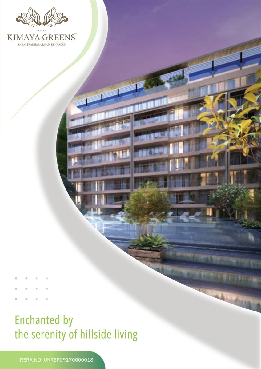Kimaya Greens brochure cover