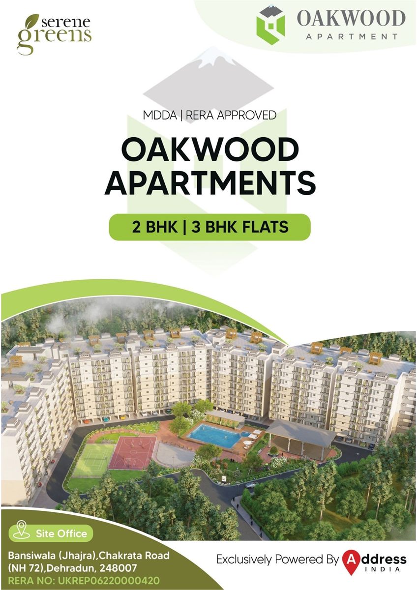 Oakwood Apartments brochure cover